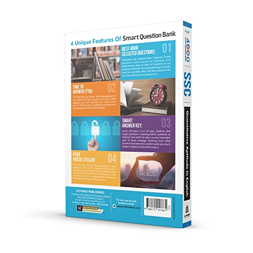 BEST 4000 SMART QUESTION BANK SSC QUANTITATIVE APTITUDE IN ENGLISH