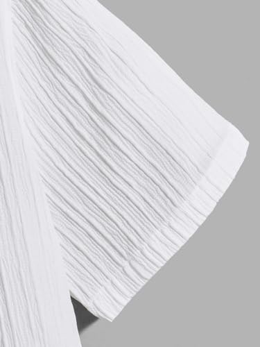 Leriya Fashion Textured Shirts for Men || Casual Shirt for Men || Shirt for Men|| Men Stylish Shirt || Men Fancy Shirt || Men Half Sleeve Shirt || Plain Shirts for Men || Shirts - Image 5