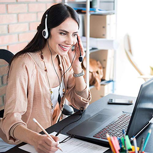 JGD PRODUCTS Gold Plated 3.5 mm Headphone Splitter for Computer 2 Male to 1 Female 3.5mm Headphone Mic Audio Y Splitter Cable Smartphone Headset to PC Adapter– Black (Pack of 1) - Image 5