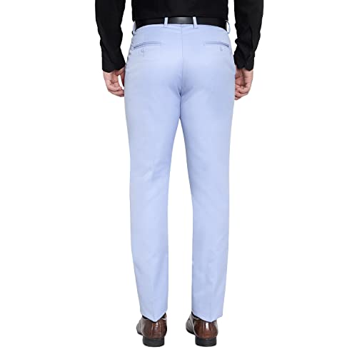 De NoVo Men's Regular Formal Trouser | Stylish Fit Men Wear Pants for Office or Party | Mens Fashion Dress Trousers Pant