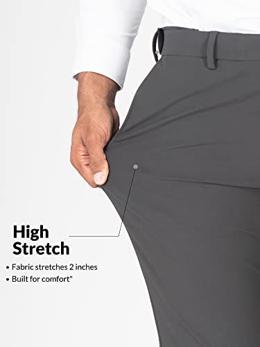 The Pant Project Luxury PV Lycra Stretchable Formal Pants for Men | Stylish Slim Fit Men's Wear Trousers for Office or Party | Mens Fashion Dress Trouser Pant - Image 6