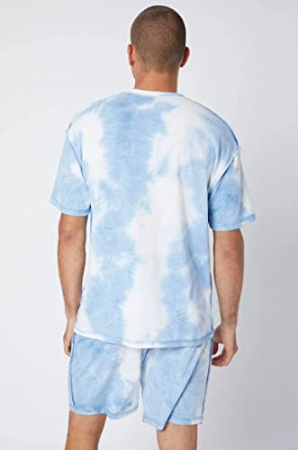 OM SAI LATEST CREATION Unisex Night Dress || Tie-Dye Night Wear Beach Wear Summer Wear Short Pajama Set || Sleepwear Loungewear T-Shirt & Shorts Combo|| Night Suit for Men & Women.