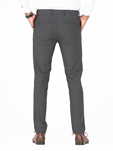 The Pant Project Luxury PV Lycra Stretchable Formal Pants for Men | Stylish Slim Fit Men's Wear Trousers for Office or Party | Mens Fashion Dress Trouser Pant - Image 8