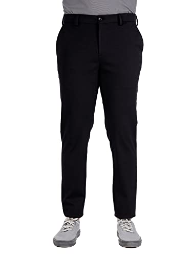 The Pant Project Luxury PV Stretchable Casual Pants for Men | Stylish Slim Fit Men's Wear Trousers for Office or Party | Mens Fashion Dress Trouser with Expandable Waist & 4 Way Stretch