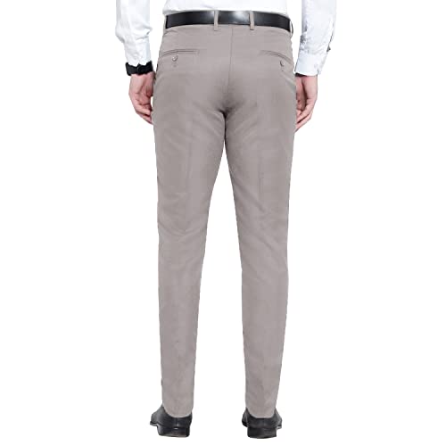 De NoVo Men's Regular Formal Trouser | Stylish Fit Men Wear Pants for Office or Party | Mens Fashion Dress Trousers Pant