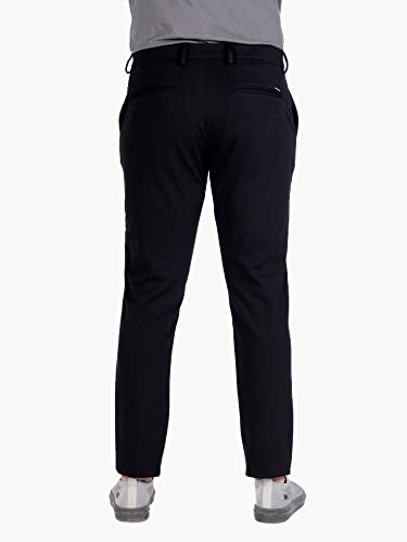 The Pant Project Luxury PV Stretchable Casual Pants for Men | Stylish Slim Fit Men's Wear Trousers for Office or Party | Mens Fashion Dress Trouser with Expandable Waist & 4 Way Stretch - Image 7