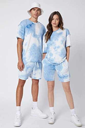 OM SAI LATEST CREATION Unisex Night Dress || Tie-Dye Night Wear Beach Wear Summer Wear Short Pajama Set || Sleepwear Loungewear T-Shirt & Shorts Combo|| Night Suit for Men & Women. - Image 5