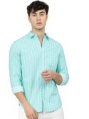 U-TURN Men's Cotton Solid Formal/Semi Formal Shirt