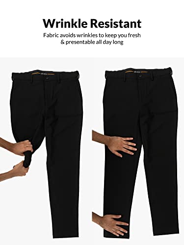 The Pant Project Luxury PV Lycra Stretchable Formal Pants for Men | Stylish Slim Fit Men's Wear Trousers for Office or Party | Mens Fashion Dress Trouser Pant - Image 6