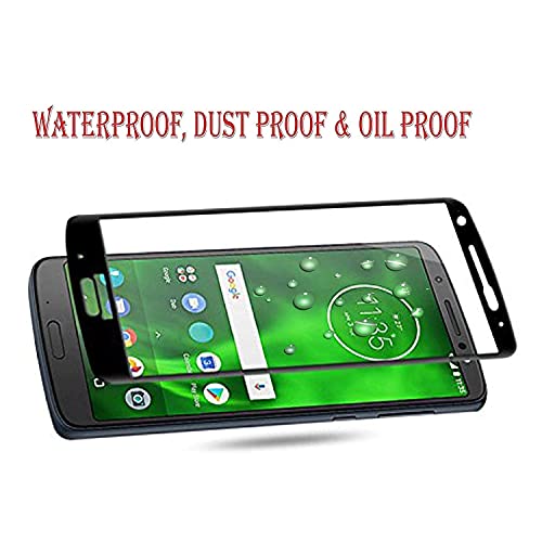 JGD PRODUCTS 6D/11D Full Edge to Edge Full Glue Screen Protector Tempered Glass for Moto G7