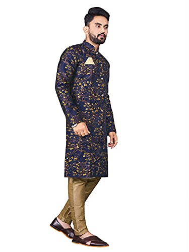 N.B.F Fashion Mens Ethnic Wear Indo Western Set - Image 3