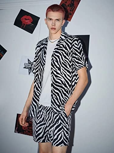 Leriya Fashion Unisex Night Dress || Rayon Multi Printed Night Suit Set || Sleepwear Loungewear Shirt & Shorts Combo || Summer Wear Short Pajama Set for Men & Women || Night Wear Set - Image 3