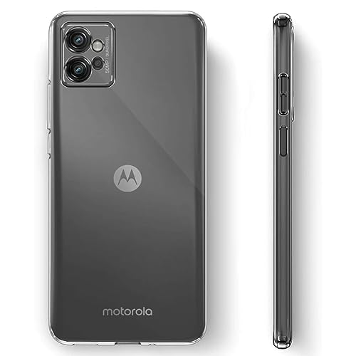 JGD PRODUCTS for Moto G32 Premium Transparent Soft Silicon Crystal Clear Back Cover [Transparent]