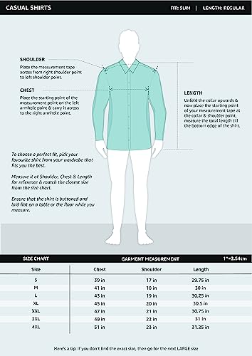 Amazon Brand - INKAST Men's Solid Slim Fit Casual Shirt - Image 6