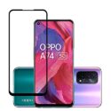 JGD PRODUCTS Tempered Glass Screen Protector Compatible for Oppo A74 5G (2021) with Edge to Edge Coverage and Easy Installation kit