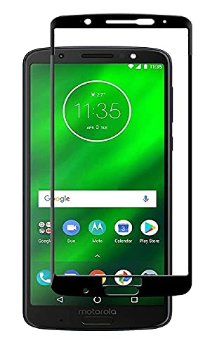 JGD PRODUCTS 6D/11D Full Edge to Edge Full Glue Screen Protector Tempered Glass for Moto G7