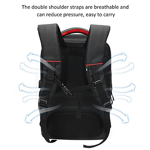 Travel Laptop Backpack, Large Capacity Business Anti Theft Laptops Backpack for Cell Phone for Books for Umbrella for Digital Products - Image 4