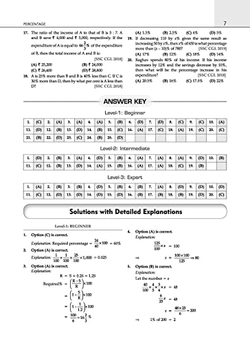 Oswaal Objective Quantitative Aptitude For All Competitive Examinations Chapter-wise & Topic-wise, A Complete Book - Image 7