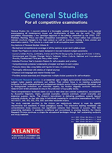 General Studies: For all competitive examinations Second revised and enlarged edition (Volume 2) SSC, Railways, Banking, PSC, UPSC and other competitive exams
