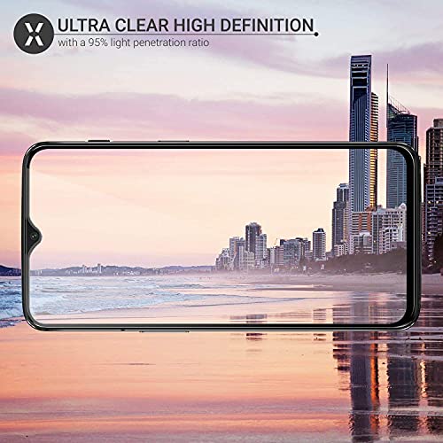 JGD PRODUCTS for OnePlus 6T, OnePlus 7 Tempered glass Screen Protector with Full Edge Protection and Easy Installation Kit