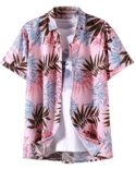 Leriya Fashion Shirt for Men || Rayon Tropical Printed Shirts for Men || Summer Wear Shirt for Men || Perfect for Outing || Vacation Wear Shirt for Boys || Gift for Men