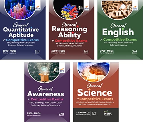 Study Package for SSC CGL/ CHSL/ MTS/ Stenographer/ SI/ GD & other State SSC Exams with Previous Year Questions 2nd Edition | Quantitative Aptitude, Reasoning, English Language, General Science & Awareness | Staff Selection Commission |