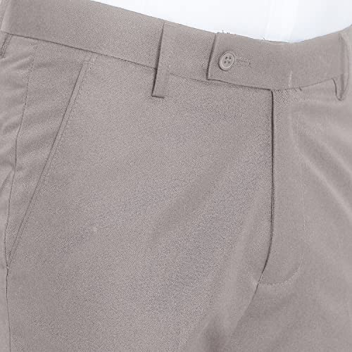 De NoVo Men's Regular Formal Trouser | Stylish Fit Men Wear Pants for Office or Party | Mens Fashion Dress Trousers Pant - Image 5
