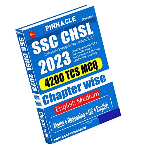 SSC CHSL (10+2) 2023 exam: Chapter-wise English medium book I Latest TCS questions