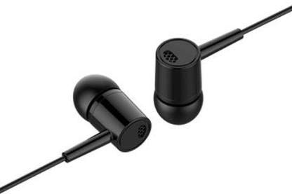 Jk Paradise Wired In Ear Earphone with Mic (Black)