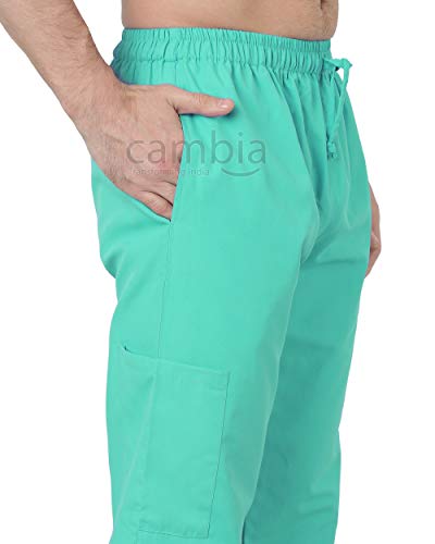 Cambia Scrub Suits for Doctors Men/OT Dress Unisex (M, Sea Green) - Image 7