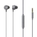 ZEBRONICS Zeb Buds 20 in Ear 3.5mm Wired Stereo Earphones with Mic, 1.2 Metre Cable, 14mm Drivers, in Line Mic & Volume Controller (Gray)