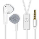 RKD World™ Universal Headphone Compatible with Samsung Galaxy | MIC with Music | 3.5mm Jack Best Sound Earphones Compatible with All Andriod Smartphone - White