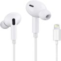 CROWNSWOOD Lighting Earphone for Calling and Music Compatible with i-Phone 6/7/8/X/11/12/13-6 Plus/7 Plus/8 Plus/XR/XR Max/11 Pro/11 Pro Max/12 Pro/12 Pro Max/13 Pro/13 Pro Max