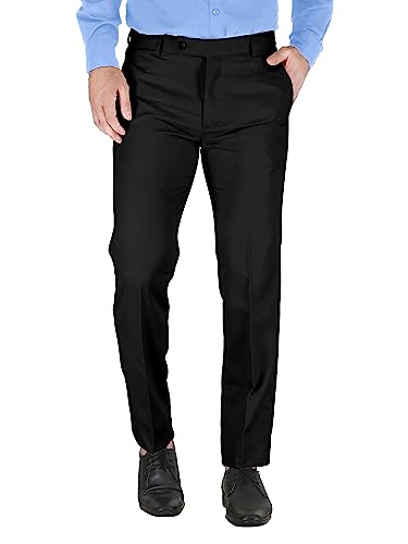 MARK LEWIS Slimfit Formal Pant for Gents - Comfortable, Soft Feel Formal Trouser for Men - Formal Pant for Men Office, Travel, Meeting, Interview, Gifting & Regular use