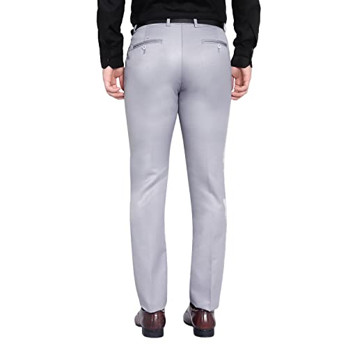 D novo Men's Regular Formal Trouser | Stylish Fit Men Wear Pants for Office or Party | Men's Fashion Dress Trousers Pant - Image 4