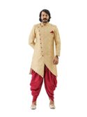 XEPON Men's Ethnic Wear Sherwani Wedding Dress Set