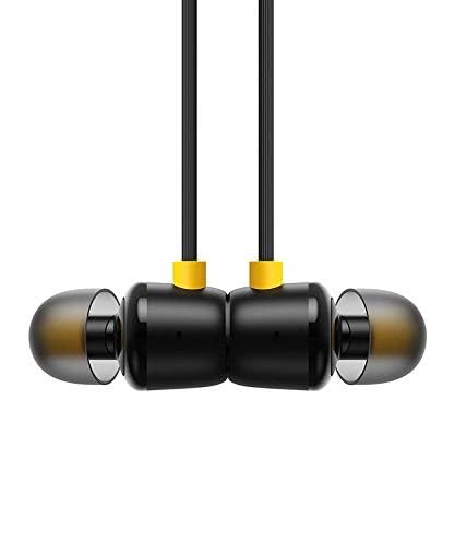 Earphone For Samsung Z3, Samsung A177, Samsung A220 F Nori, Samsung A257 Magnet, Samsung A657, Samsung A827 Access, Samsung A877 Impression Universal Wired Earphones Headphone Handsfree Headset Music with 3.5mm Jack Hi-Fi Gaming Sound Music HD Stereo Audio Sound with Noise Cancelling Dynamic Ergonomic Original Best High Sound Quality Earphone - (Black , BRT.B1, R20)