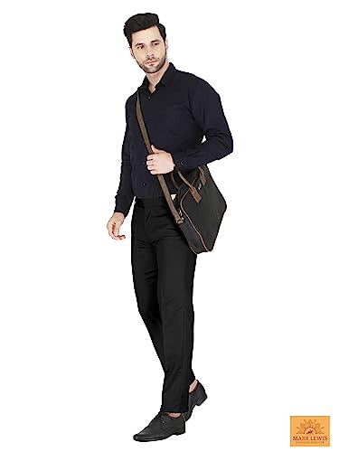 MARK LEWIS Slimfit Formal Pant for Gents - Comfortable, Soft Feel Formal Trouser for Men - Formal Pant for Men Office, Travel, Meeting, Interview, Gifting & Regular use - Image 6