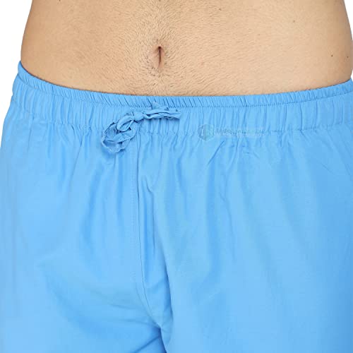 IS IndoSurgicals Unisex Scrub Suit OT Dress Set Comfortable Fit V-Neck Top and Cargo Type Trouser (42-XL, Blue) - Image 7