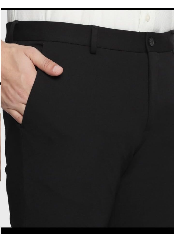 ZEEGOLD Lycra Formal Pants for Men Stylish Regular Fit Men's Wear Trousers for Office or Party Mens Fashion Dress Trouser