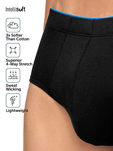 XYXX Men's Uno Micro Modal IntelliSoft Antimicrobial Briefs (Pack of 3) - Image 8