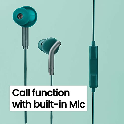 ZEBRONICS Zeb-Bro in Ear Wired Earphones with Mic, 3.5mm Audio Jack, 10mm Drivers, Phone/Tablet Compatible(Green) - Image 5