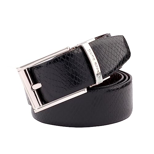 Bacca Bucci Men's Genuine Leather Reversible Belt