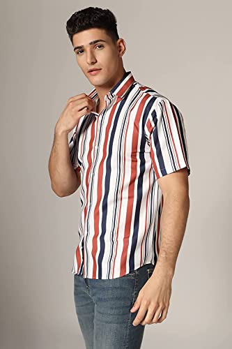 Kizyoo Shirt for Men || Shirts for Men || Shirt || Shirt for Men Casual || Mens Shirt || Shirts || Printed Shirts for Men || Slim Fit Shirt for Men - Image 4