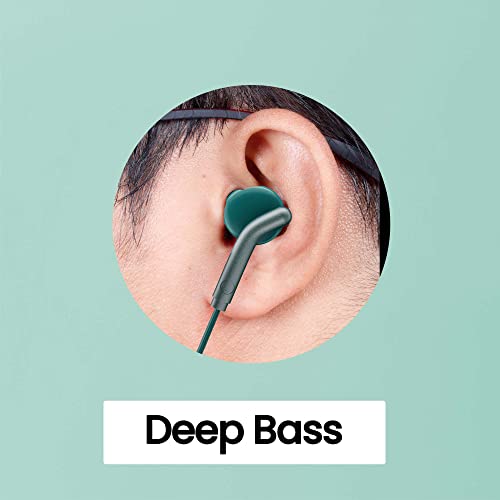 ZEBRONICS Zeb-Bro in Ear Wired Earphones with Mic, 3.5mm Audio Jack, 10mm Drivers, Phone/Tablet Compatible(Green) - Image 4