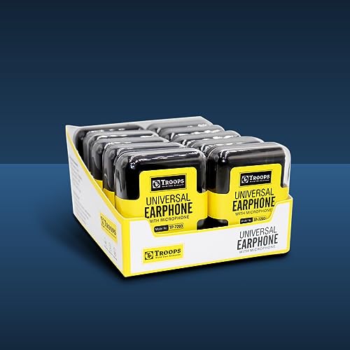 TP TROOPS Stereo Headset Boom BASS Wired Earphones with Extra Bass Driver and HD Sound with mic Pure Bass Sound - Image 7