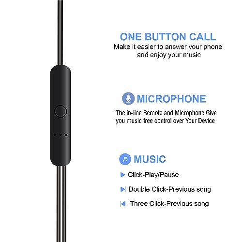 TP TROOPS Stereo Headset Boom BASS Wired Earphones with Extra Bass Driver and HD Sound with mic Pure Bass Sound - Image 4