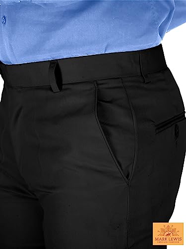 MARK LEWIS Slimfit Formal Pant for Gents - Comfortable, Soft Feel Formal Trouser for Men - Formal Pant for Men Office, Travel, Meeting, Interview, Gifting & Regular use - Image 5