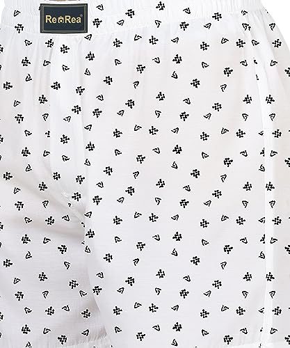 ReoRea Men's Cotton Printed Boxer Shorts | Regular Fit Ultralight Boxer Shorts for Men | Cotton Fabric, Microfibre Waistband - Image 5