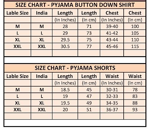 Tarkho Men's Rayon Cotton Digital Printed Summer Night Wear Launge Wear Suit Dress Shirt Boxer Pair - Image 6